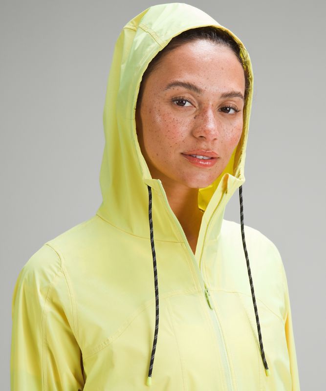 Drawstring Water-Resistant Hooded Jacket