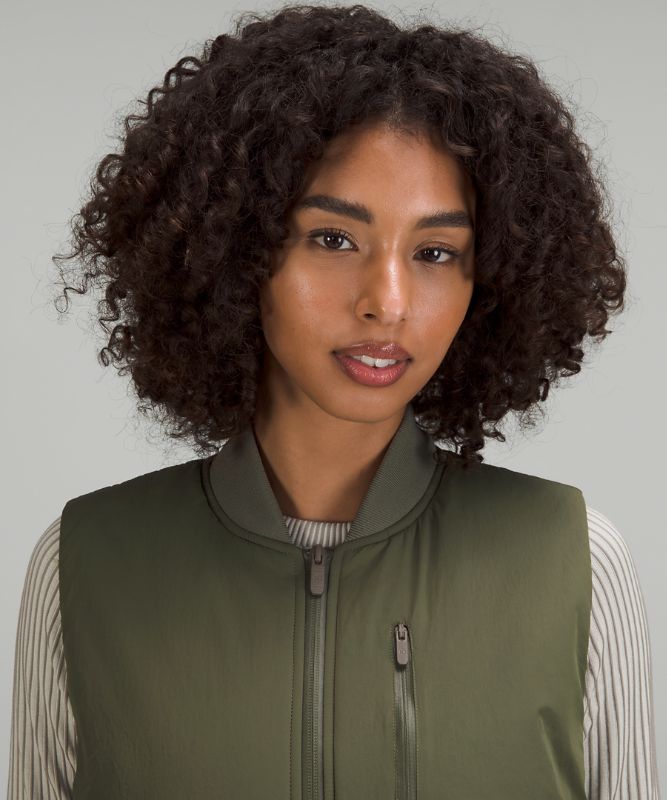 Long Insulated Bomber Vest