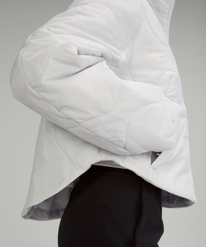 Quilted Light Insulation Cropped Jacket