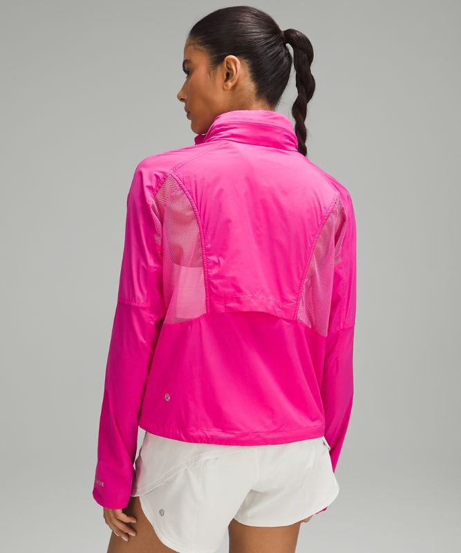 Classic-Fit Ventilated Running Jacket