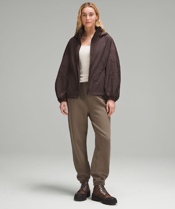 Lightweight Cinch-Waist Jacket