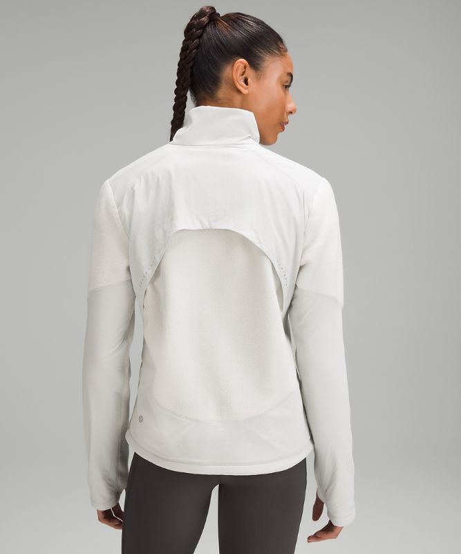 Fleece-Lined Running Jacket