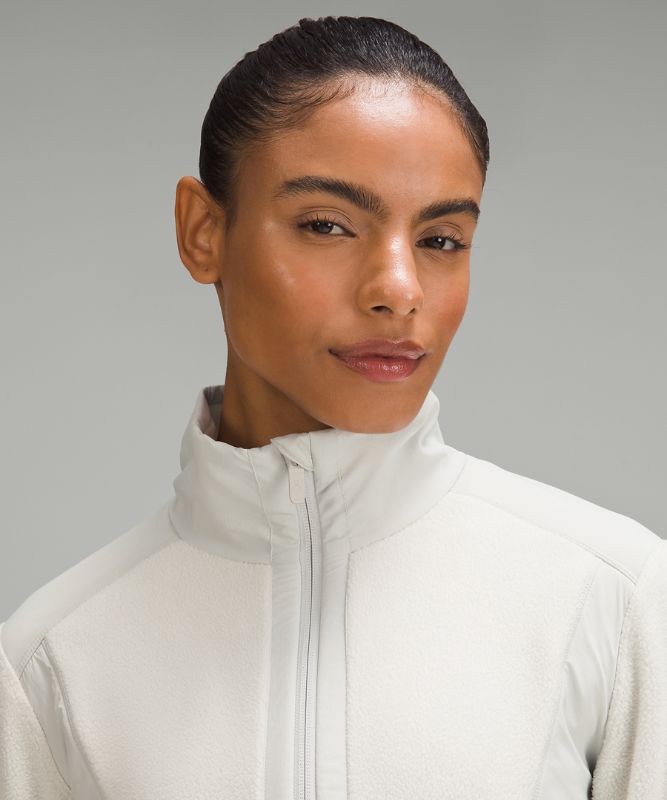 Fleece-Lined Running Jacket