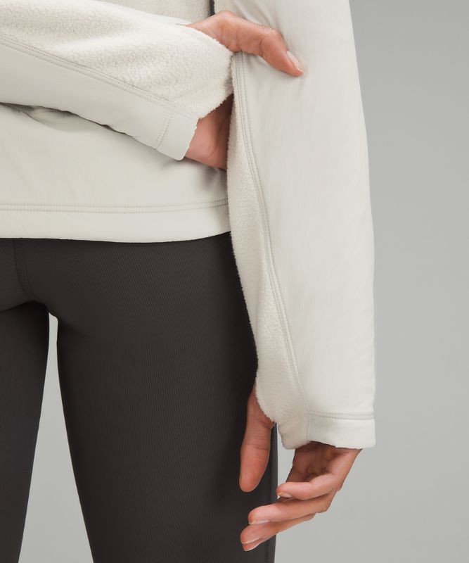 Fleece-Lined Running Jacket