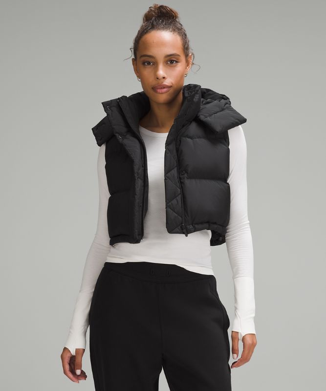 Wunder Puff Super-Cropped Vest