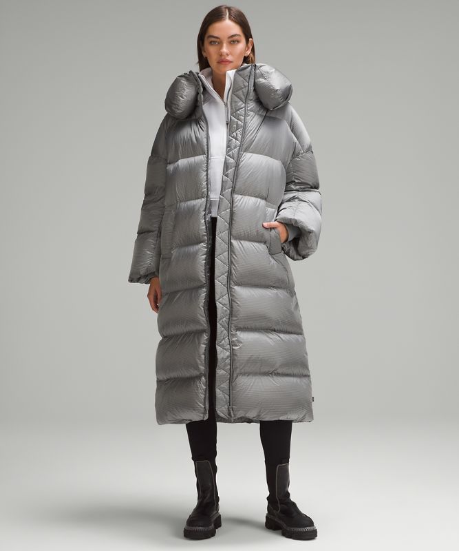 Down-Filled Long Puffer Jacket