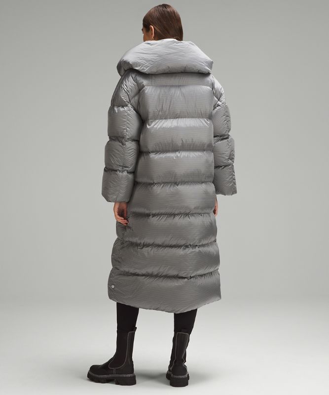 Down-Filled Long Puffer Jacket