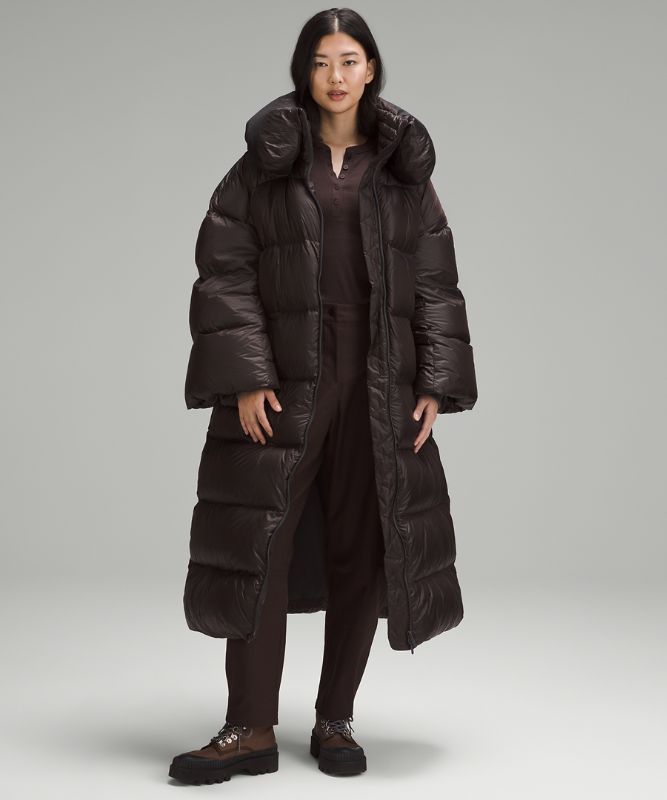 Down-Filled Long Puffer Jacket