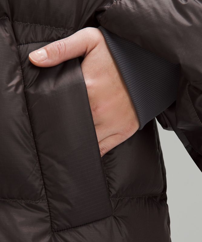 Down-Filled Long Puffer Jacket