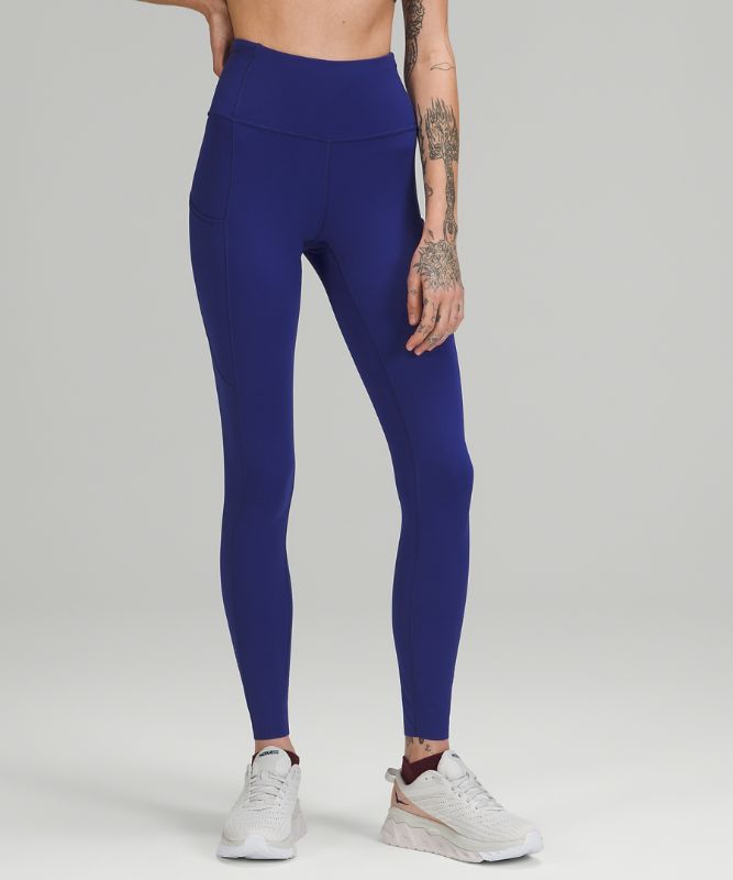 Fast and Free Reflective High-Rise Tight 28, Larkspur