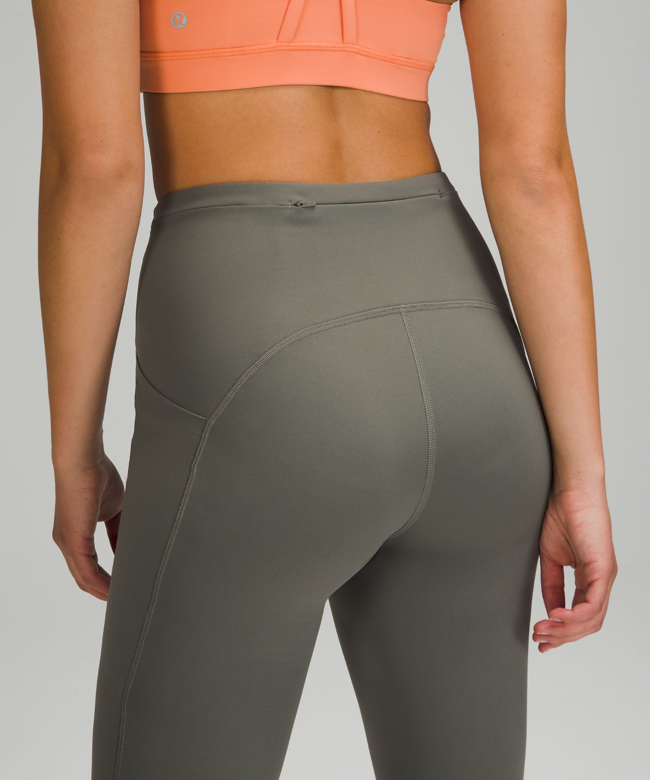 Lululemon All the Right Places High-Rise Drawcord Waist Crop 23” - Dark  Forest - lulu fanatics