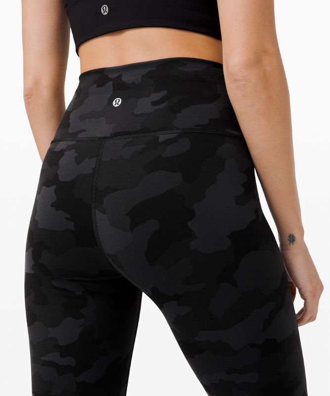 Lululemon Wunder Train High-Rise Crop 23 - Heritage 365 Camo