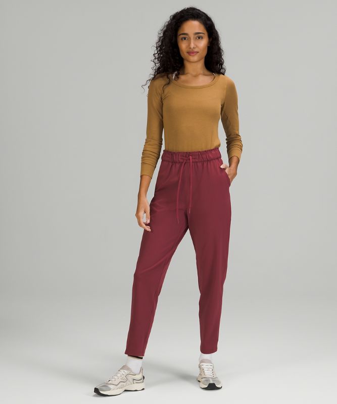 Stretch High-Rise 7/8 Length Pant