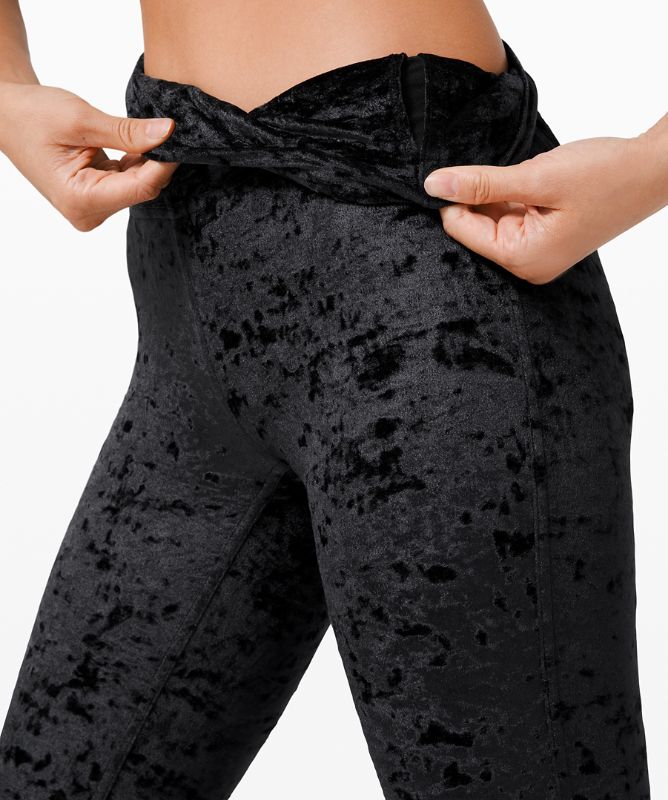 Wunder Lounge High-Rise Tight 26"  *Crushed Velvet, Asia Fit