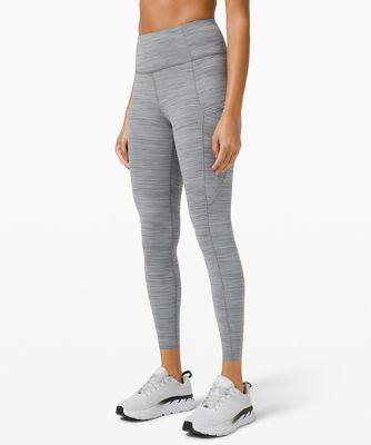 Wunder Train High-Rise Tight 25, Rhino Grey