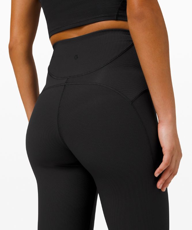 Ribbed Contoured HR Tight 28"