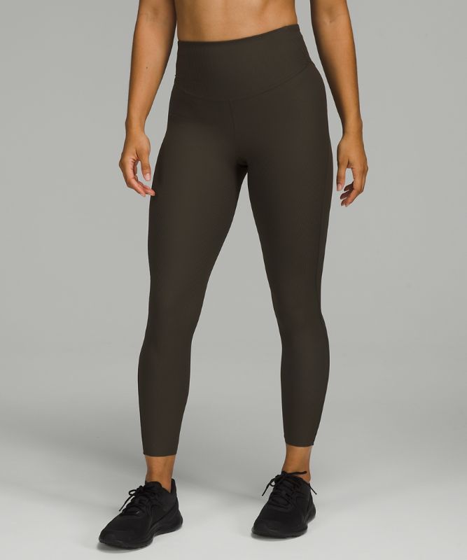 Base Pace High-Rise Ribbed Tight 25"