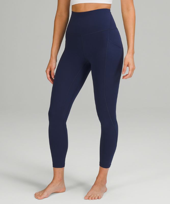 lululemon Align™ High-Rise Pant 24 * Asia Fit, With Pockets, Night Sea