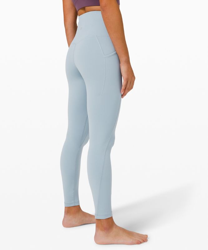 Light blue lulu lemon align leggings