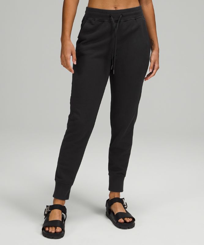 French Terry High-Rise Slim Jogger