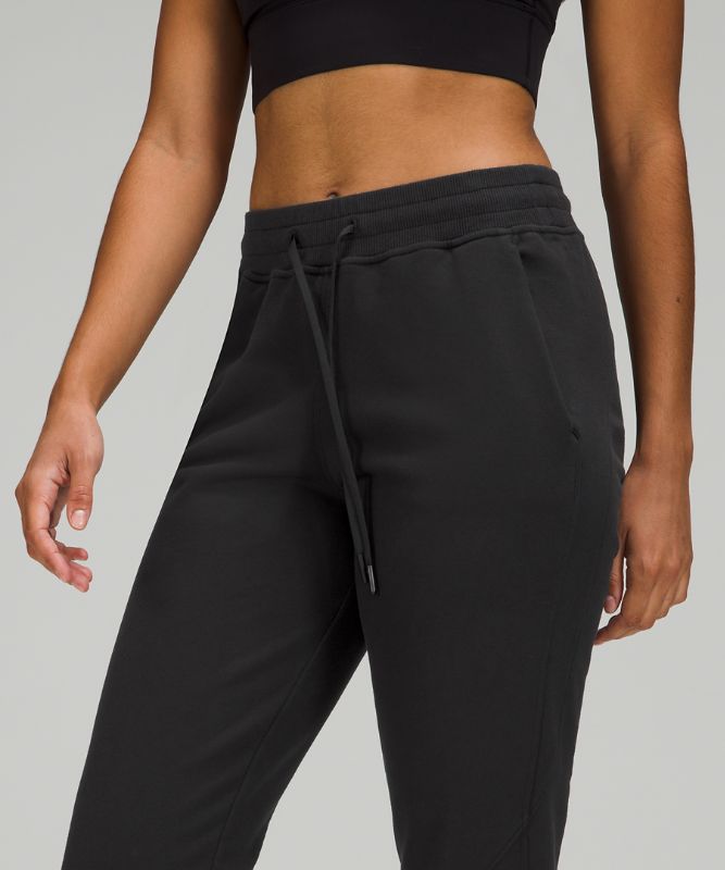 French Terry High-Rise Slim Jogger