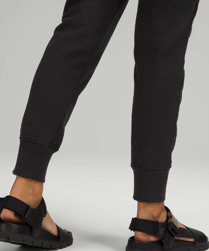 French Terry High-Rise Slim Jogger