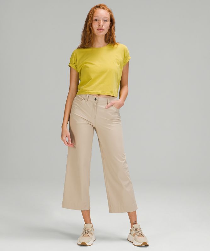 City Sleek 5 Pkt Wide Leg Pant