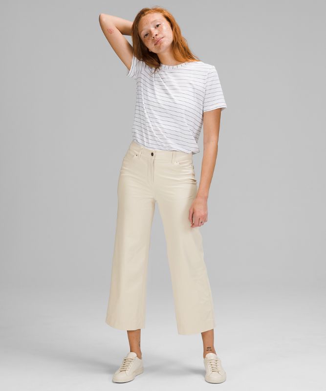 City Sleek 5 Pkt Wide Leg Pant