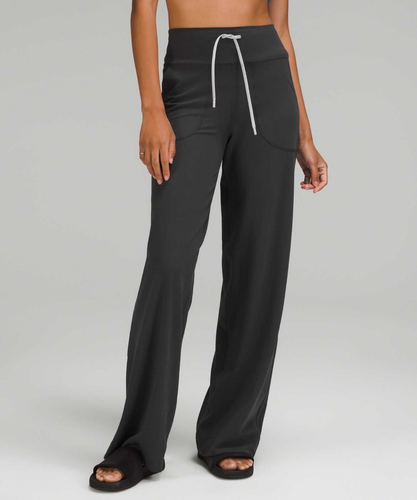 Throwback Still Pant | graphite grey | luludrops