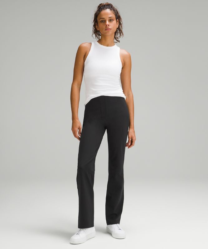 Smooth Fit Pull-On High-Rise Pants