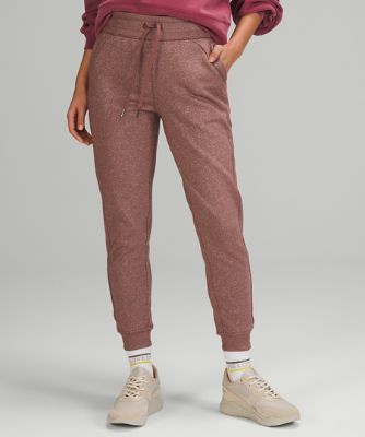 Lululemon Scuba High-rise Joggers In Warm Coral