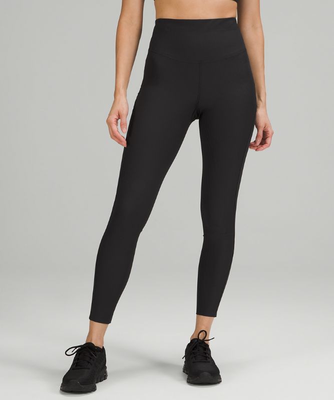 Base Pace High-Rise Tight 24" *Ribbed