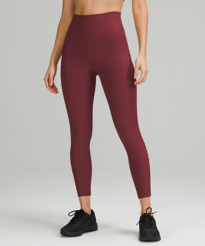 Base Pace High-Rise Tight 24" *Ribbed