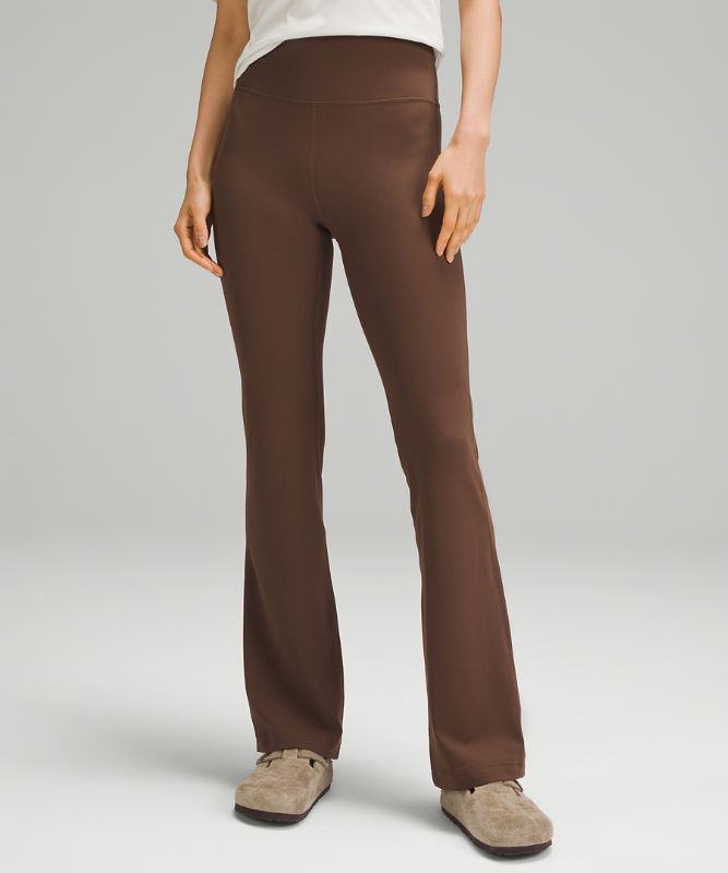 Groove Super-High-Rise Flared Pant *Nulu Asia Fit | Java | luludrops