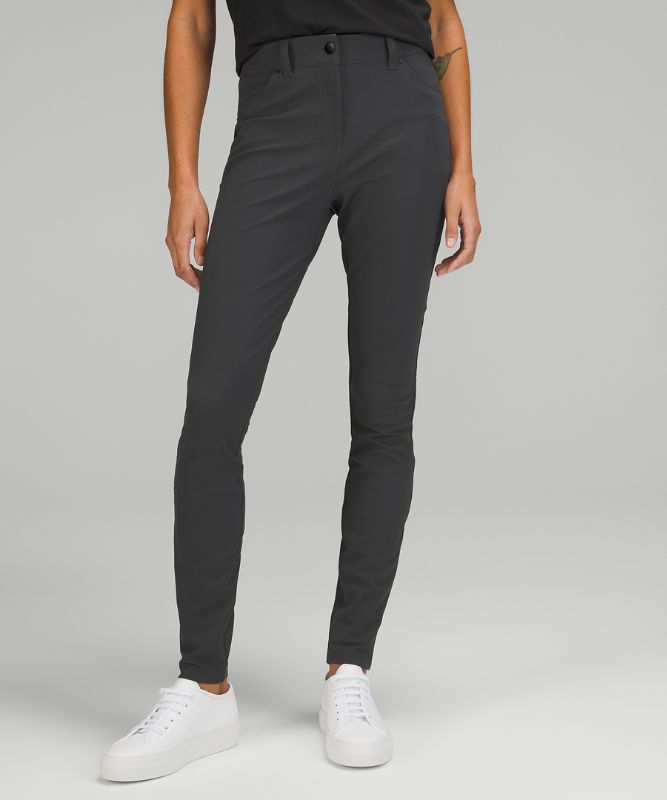 City Sleek Slim-Fit 5 Pocket High-Rise Pant *Full Length