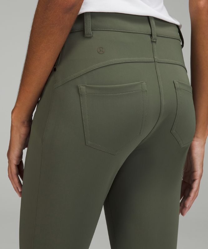 City Sleek Slim-Fit 5 Pocket High-Rise Pant