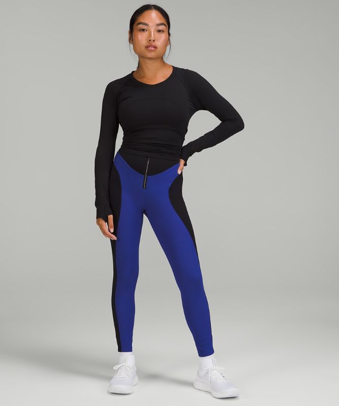 Ribbed Nulux High-Rise Skiing Tight 24"