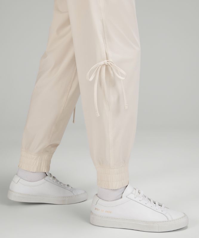 New Year Water-Repellent Track Joggers with Ties