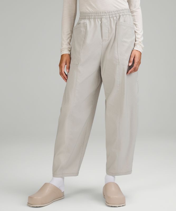 lululemon lab Woven High-Rise Barrel Leg Trouser 26" Online Only