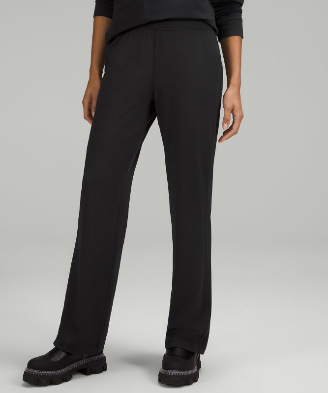 Ready to Rulu Straight-Leg High-Rise Pant