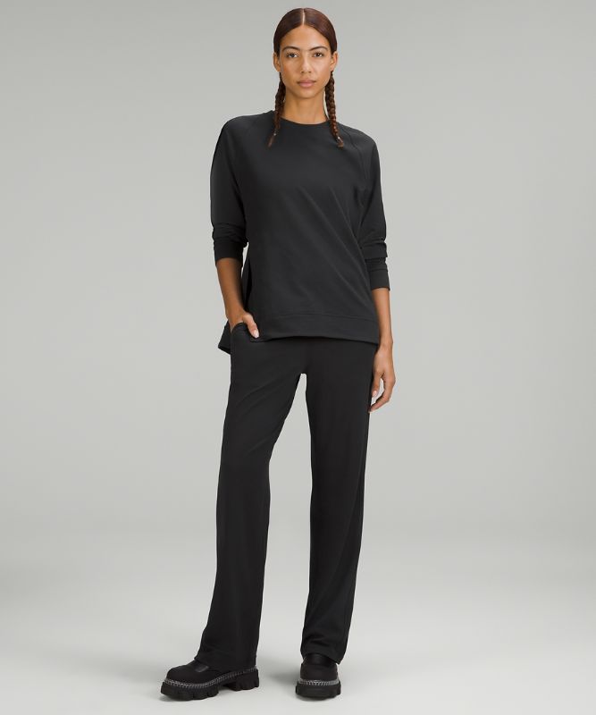 Ready to Rulu Straight-Leg High-Rise Pant