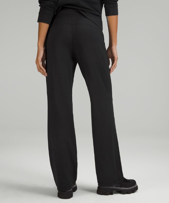 Ready to Rulu Straight-Leg High-Rise Pant