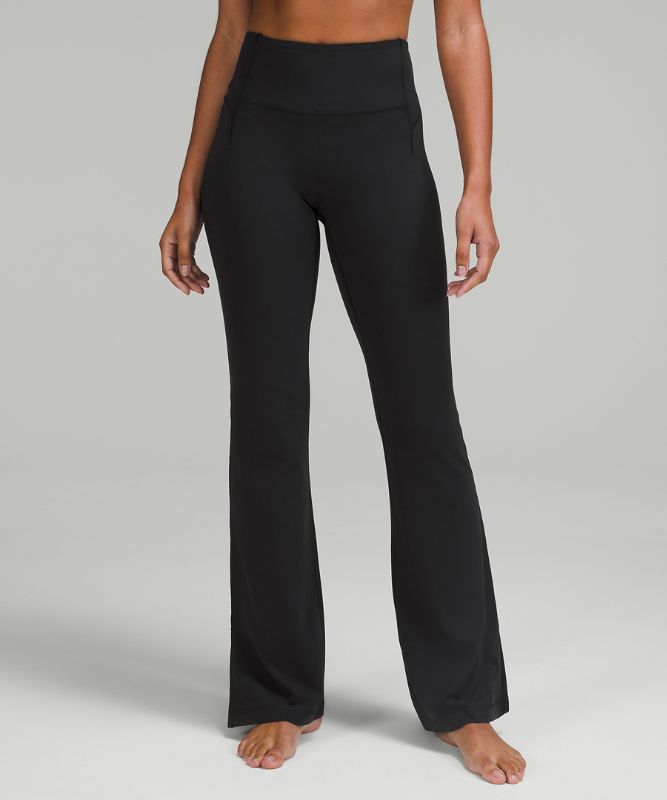 Groove Super-High-Rise Split-Hem Flare Pant *Nulu Online Only