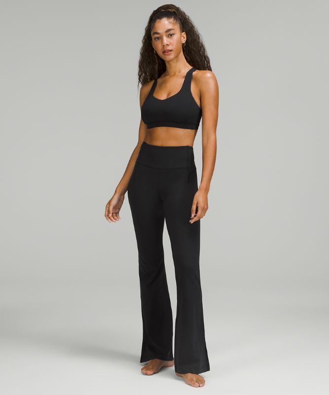 Groove Super-High-Rise Split-Hem Flare Pant *Nulu Online Only