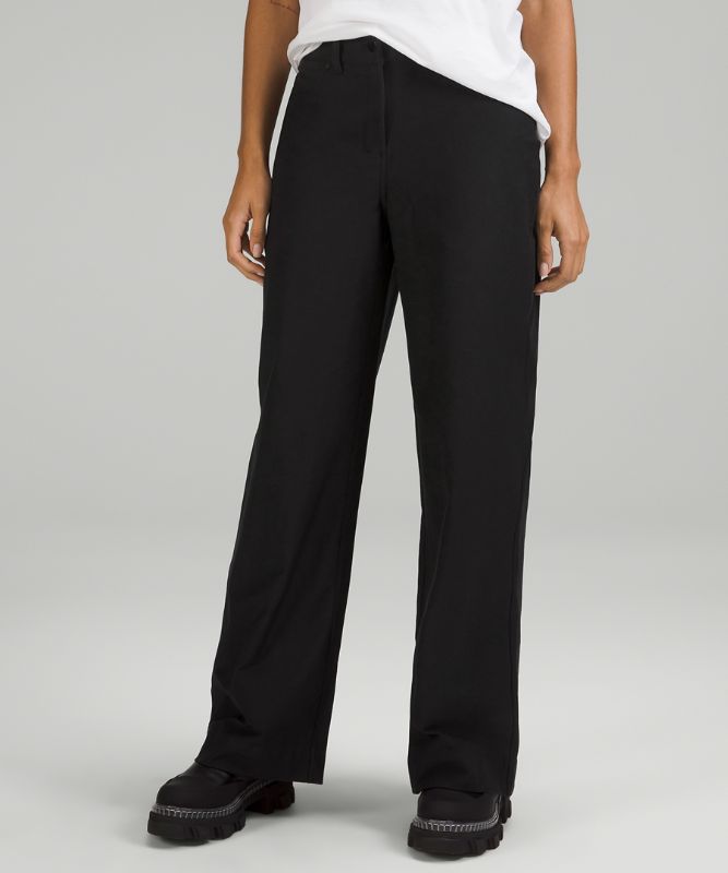 City Sleek 5 Pocket Wide-Leg High-Rise Pant *Light Utilitech