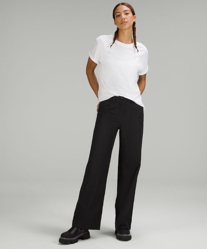 City Sleek 5 Pocket Wide-Leg High-Rise Pant *Light Utilitech