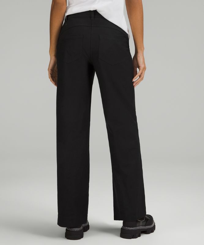 City Sleek 5 Pocket Wide-Leg High-Rise Pant *Light Utilitech