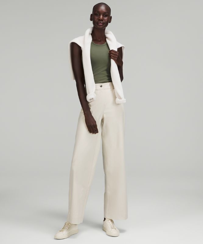 City Sleek 5 Pocket Wide-Leg High-Rise Pant *Light Utilitech