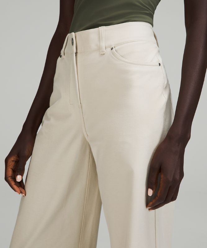 City Sleek 5 Pocket Wide-Leg High-Rise Pant *Light Utilitech