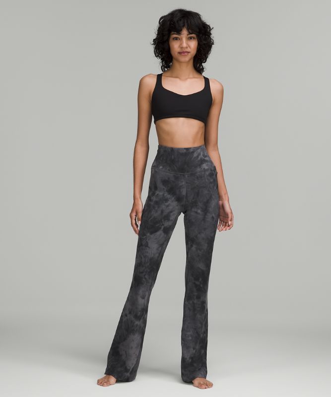 Groove Super High-Rise Flare Pant *Nulu, Diamond Dye Pitch Grey Graphite  Grey